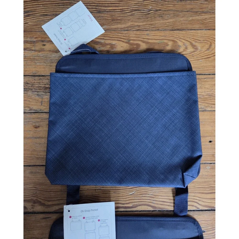 NIB THIRTY-ONE Oh Snap Pocket Navy Cross Pop NEW Set Of 3 067F